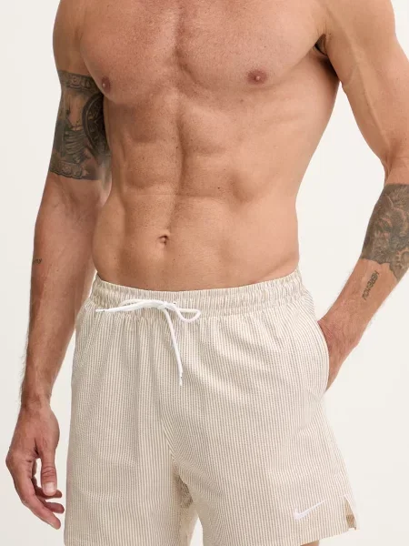 Nike pantaloni scurți de baie pentru bărbați bej