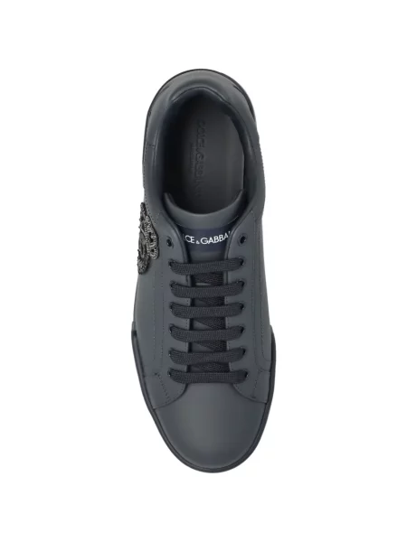 Sneakers Dolce & Gabbana Portofino μαύρο