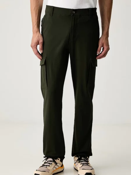Columbia pantaloni de trekking pentru bărbați ROC verde
