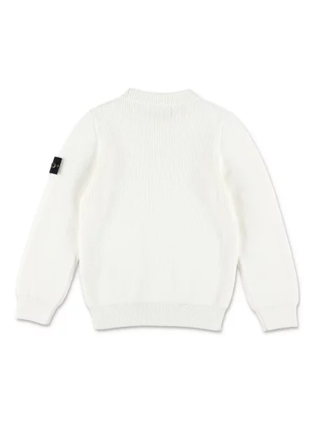 Bluza dziecięca Stone Island biała