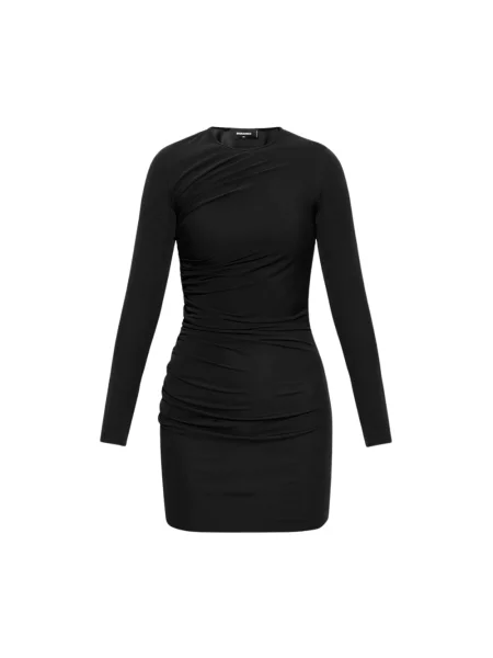 Mała mały sukienka mini Dsquared2 czarna