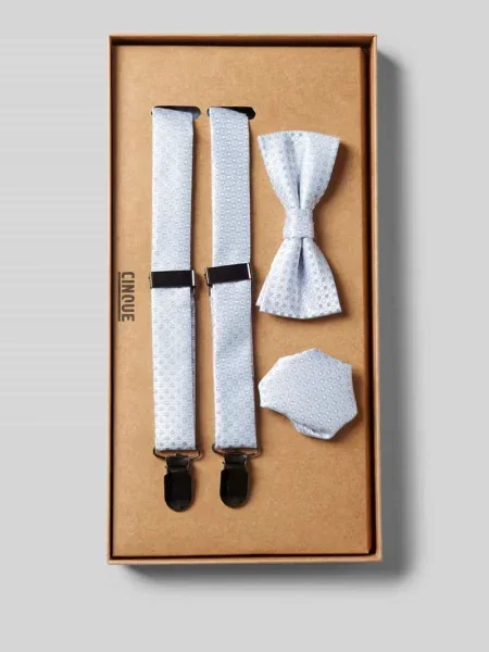 Mucha i szelki w zestaw model EUGEN' Cinque błękitna