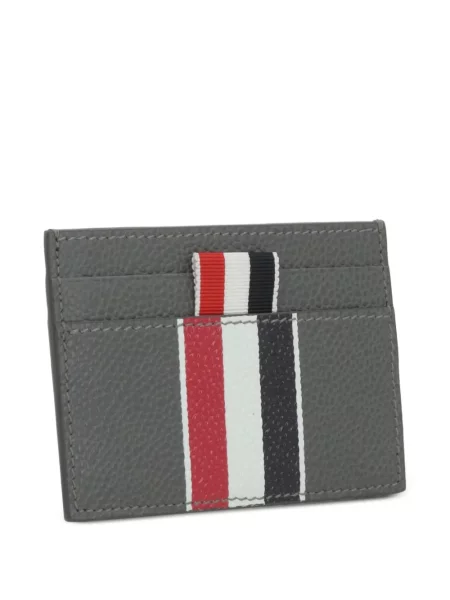 Csíkos megfordítható pénztárca Thom Browne szürke