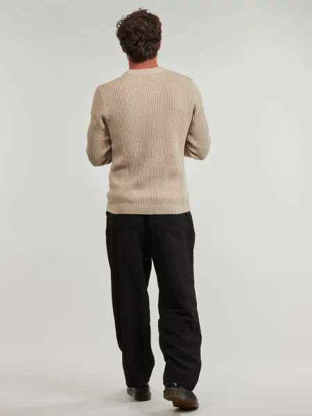 Pleteni džemper Jack & Jones lopatica bež