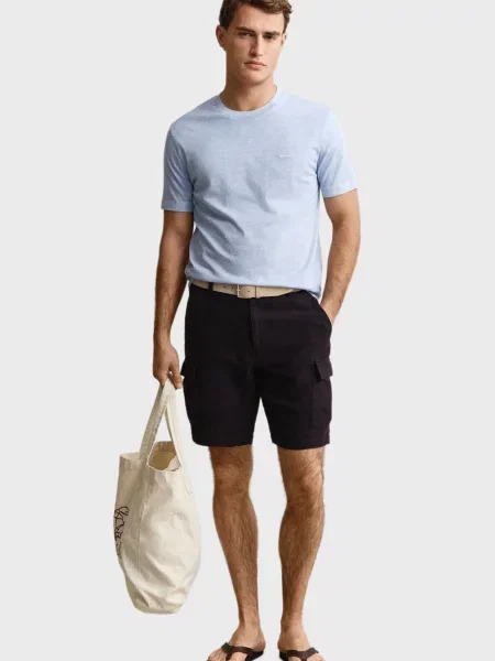 Футболка Gant блакитна