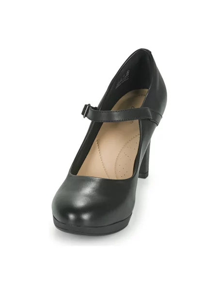 Félcipő Clarks fekete
