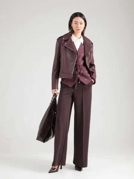 HUGO Vestă de costum Autana roșu alb