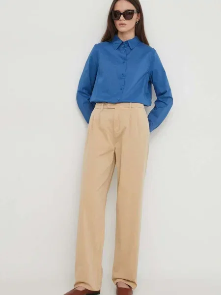 Pepe Jeans Hlače Tina bež