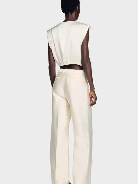 Топ Sandro білий