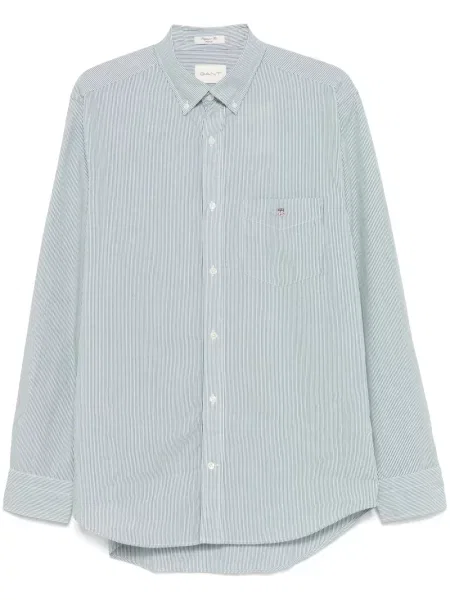 Cămașă Gant cu dungi verde