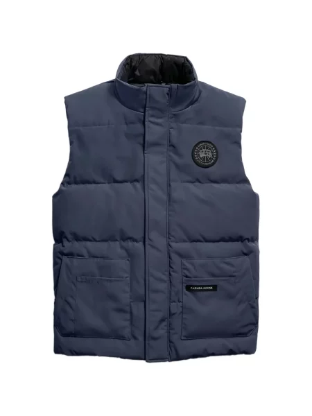 Ватиран елек Canada Goose синьо