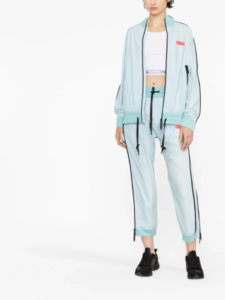 Kalhoty Dsquared2 s autogramem modré