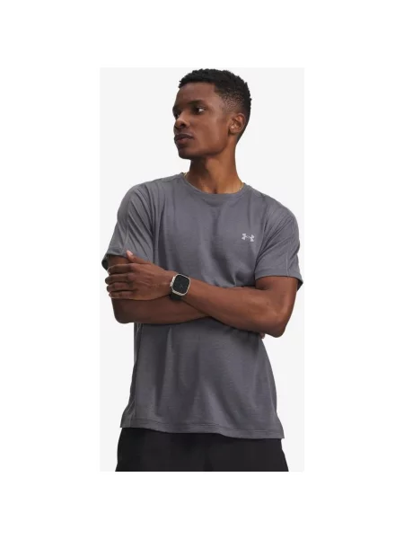 Koszulka z krótkim rękawem Under Armour Velociti REFLCT ciemnoszary S szara