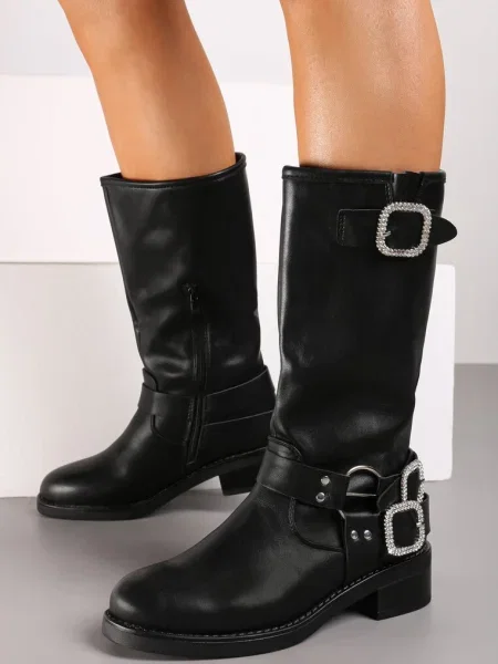 Botine negre