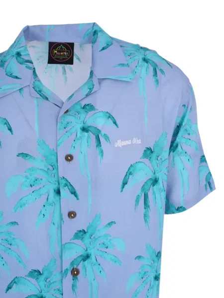 Риза Mauna Kea с принт виолетово