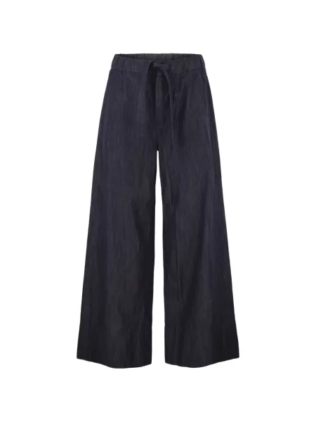 Blugi cu picior larg 's Max Mara cu cordon albastru