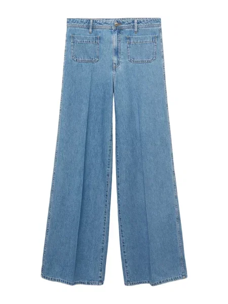 MANGO Jeans EMMA deschis albastru