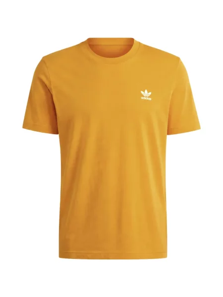 Hanorac Adidas cu dungi din dantelă cu imagine galben