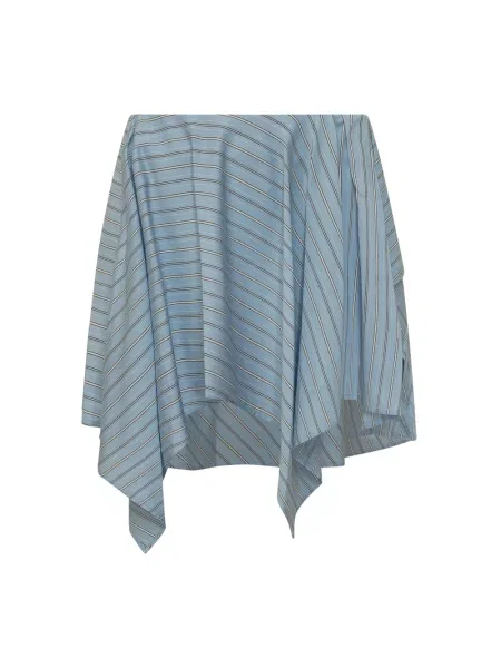 Spódnica asymetryczna Iro asymetryczna niebieska