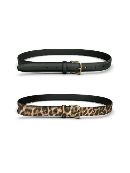 PIECES PCOLINE bej negru