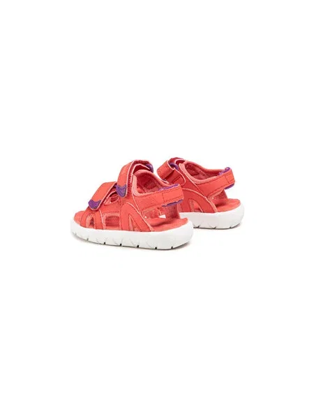 Sandalai Timberland su atvira nosine violetinė
