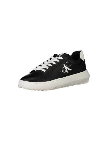 Trampki Calvin Klein skórzane czarne