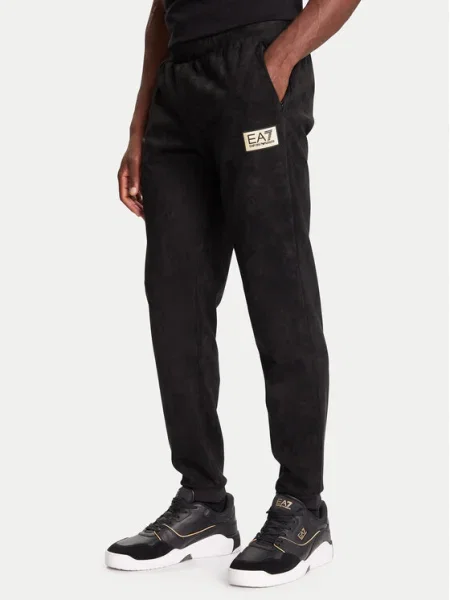 Emporio Armani Pantaloni trening negru