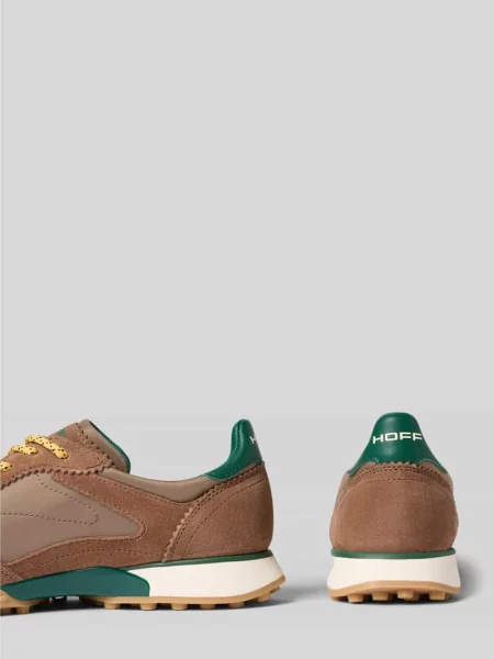 Sneakersy z miksu skóry z detalem z logo Model Bridge' Hoff