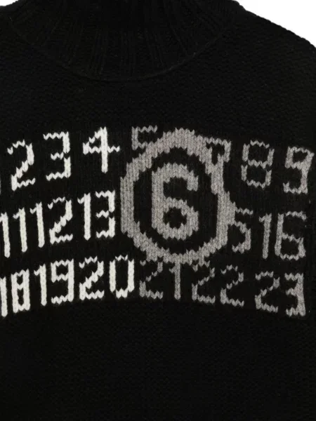 Sweter dziecięcy Mm6 Maison Margiela czarny