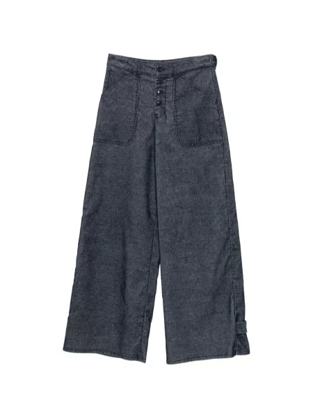 Pantaloni Emporio Armani albastru