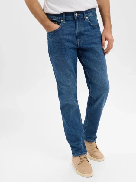 Only&Sons jeansy o regularnym kroju Onsweft Mężczyźni jednolity niebieski
