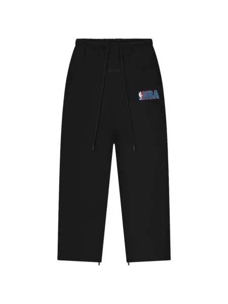 Pantaloni Fear Of God Essentials cu imagine alergare negru