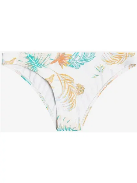 Dół od bikini Roxy Into the Sun z nadrukiem w kolorze białym XL białe
