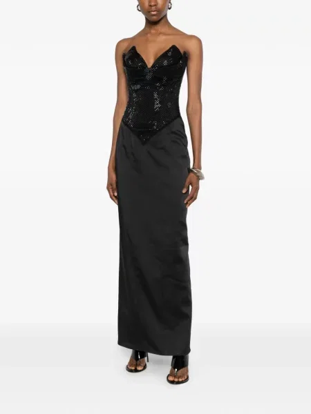 Rochie maxi Mitiliane Couture negru