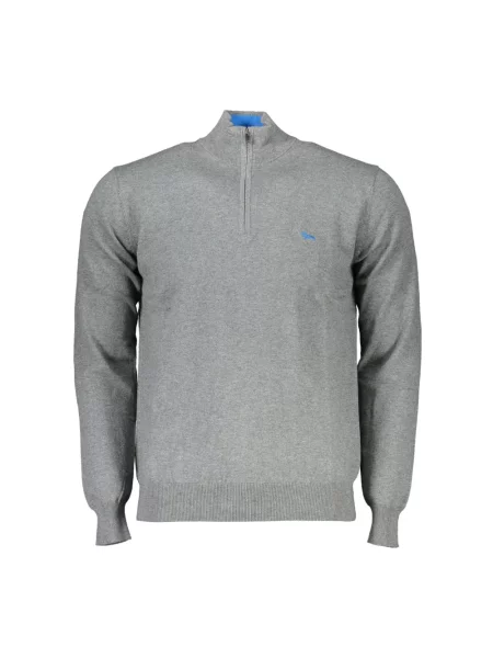 Sweter Harmont & Blaine z długim rękawem szary