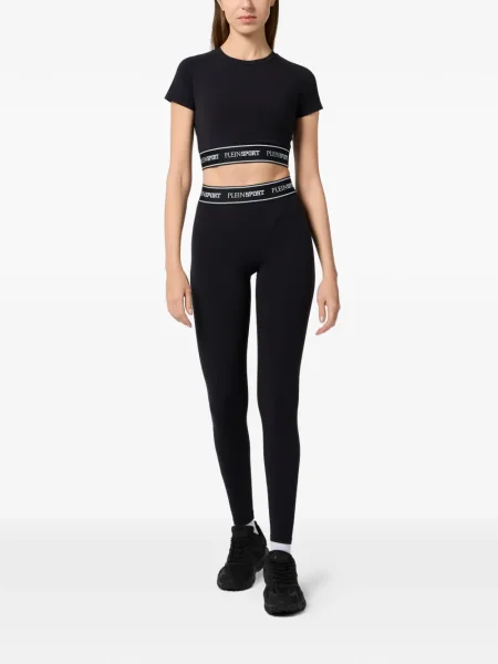 Leggings Plein Sport negru