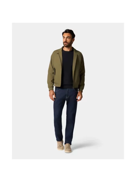 Kurtka bomber Brooks Brothers wodoszczelny zielony