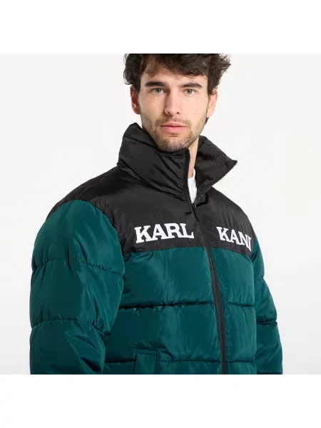 Яке Karl Kani Retro Essential Puffer Jacket Green M зелено