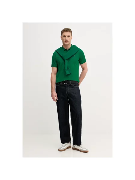 Gant polo zielona