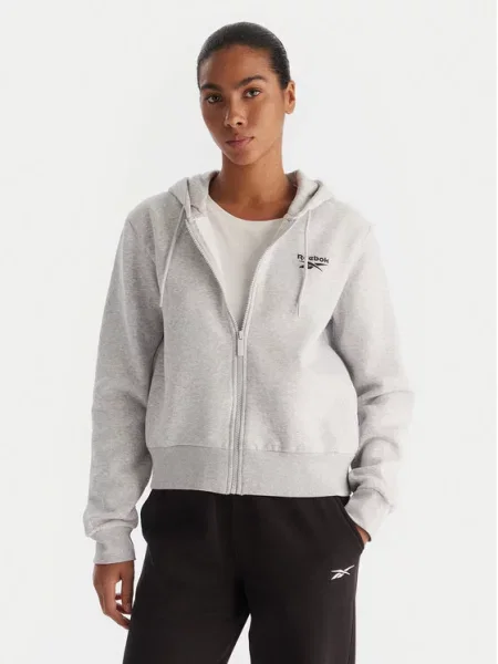 Reebok Світшот Viola сірий