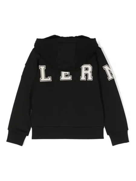 Bluza z kapturem dziecięca Moncler Enfant czarna
