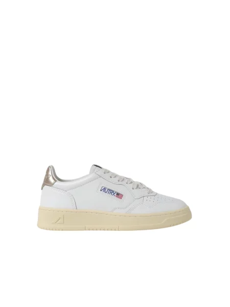 AUTRY sneakersy skórzane Medalist Low białe