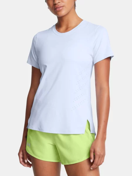 Dámske bežecké tričko Under Armour Launch Elite nimbus blue/reflective modrá
