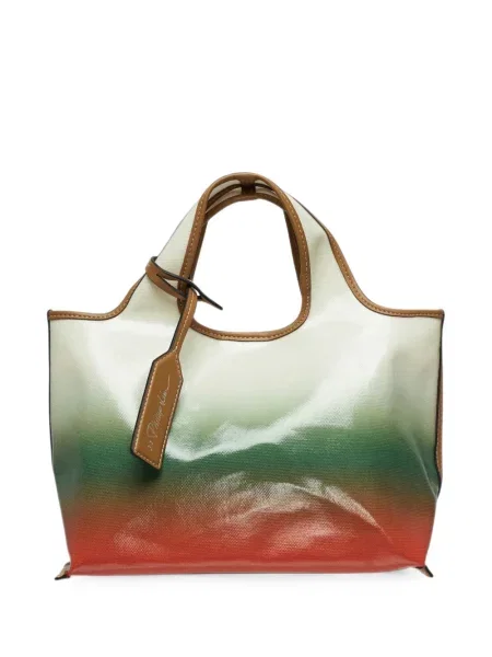Geantă shopper 3.1 Phillip Lim cu gradient cu autograf alb