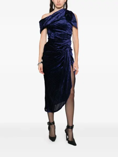 Rochie Isabel Marant de costum albastru