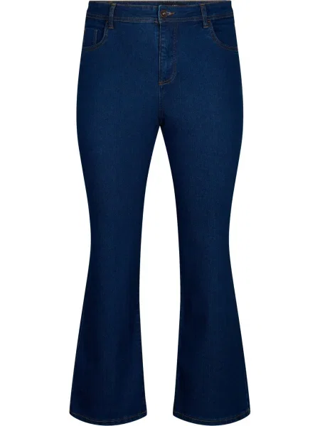 Zizzi Jeans denim albastru