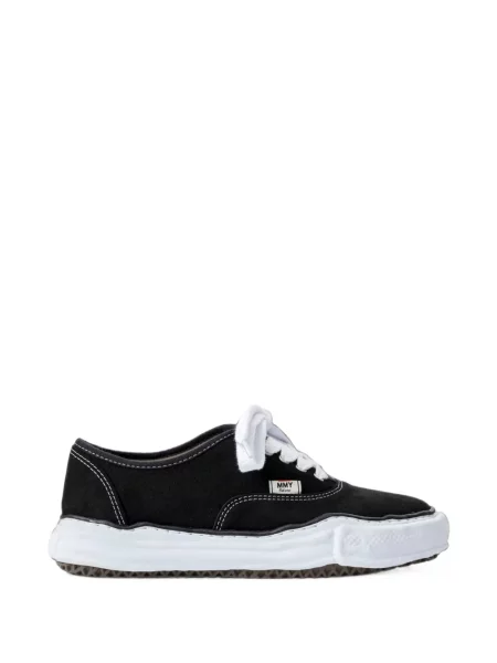 Sneakerși Maison Mihara Yasuhiro din piele de căprioară negru