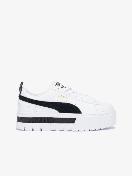 Puma Pantofi Mayze cu platformă alb
