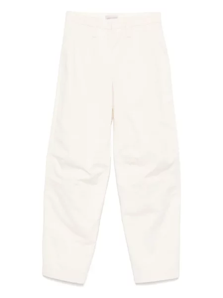 Pantaloni Semicouture alb