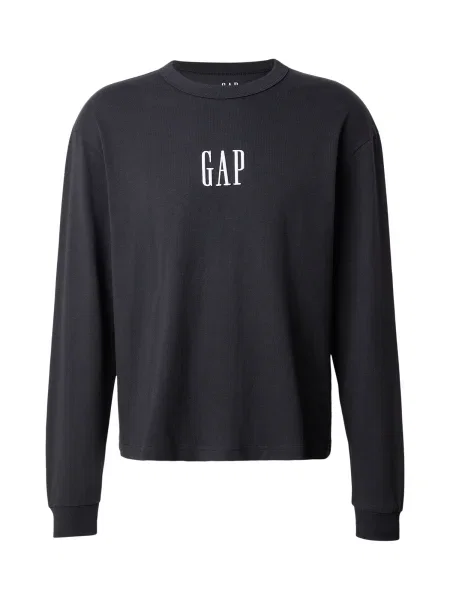 GAP Tricou negru alb